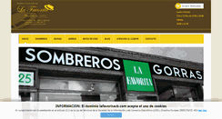 Desktop Screenshot of lafavoritacb.com